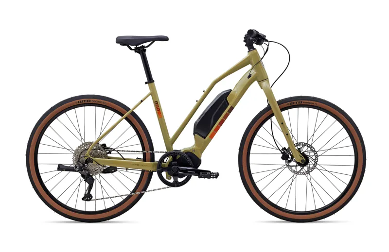 Marin Sausalito E1 ST Women's Electric Hybrid Bike Green