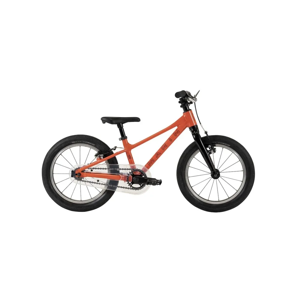 uPRISE Bikes Marin Coast Trail 16w 2025 Kids Bike - Roarange/Black | Price match, 365 day return s, 18-Month Warranty, Finance Available & Free UK Delivery