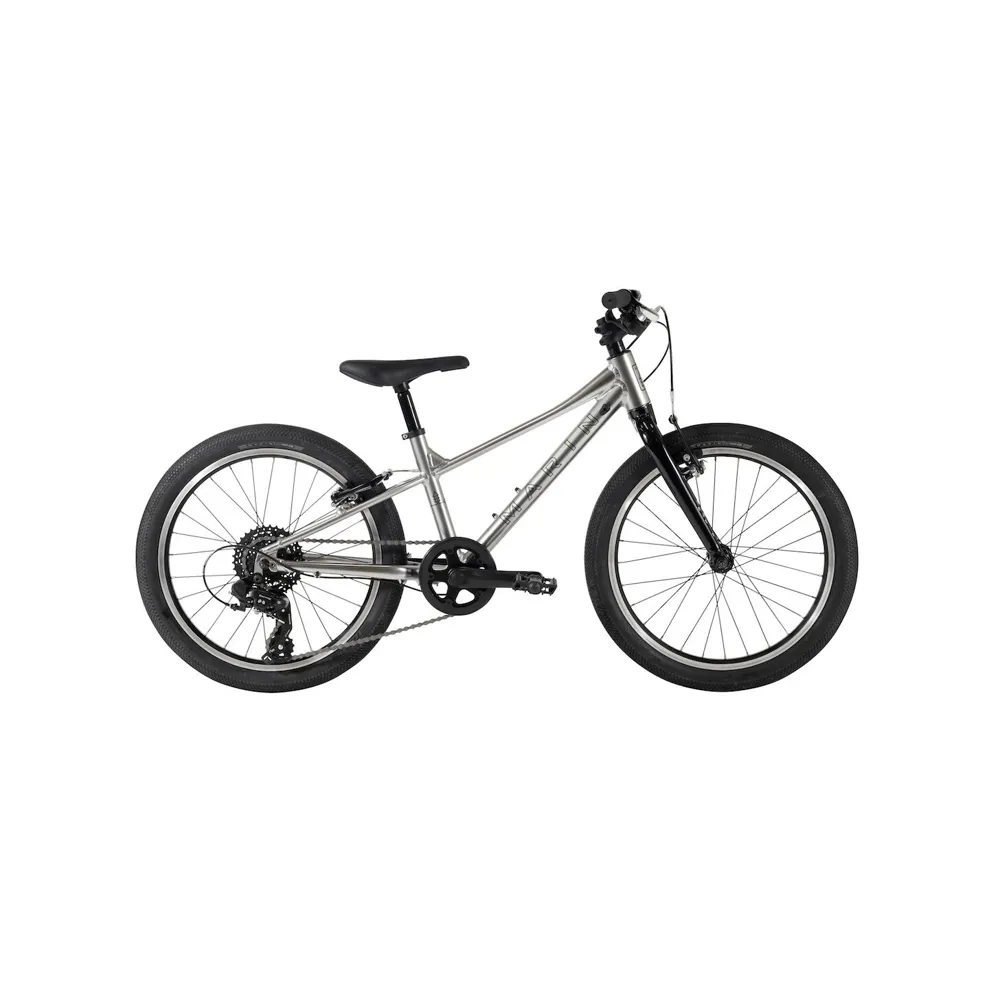 uPRISE Bikes Marin Coast Trail 20w 7 Speed 2025 Kids Bike - Silver/Black | Price match, 365 day return s, 18-Month Warranty, Finance Available & Free UK Delivery