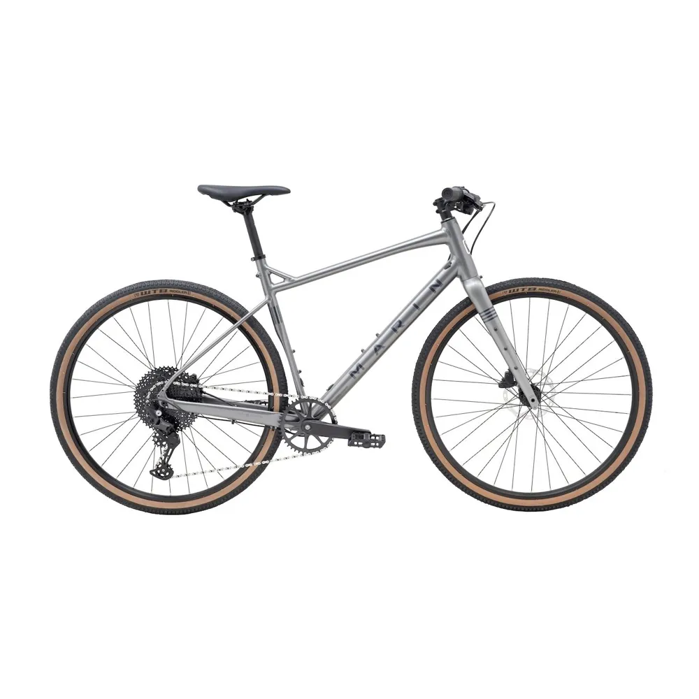 uPRISE Bikes Marin Dsx 1 2024 Hybrid Bike - Grey | Price match, 365 day return s, 18-Month Warranty, Finance Available & Free UK Delivery