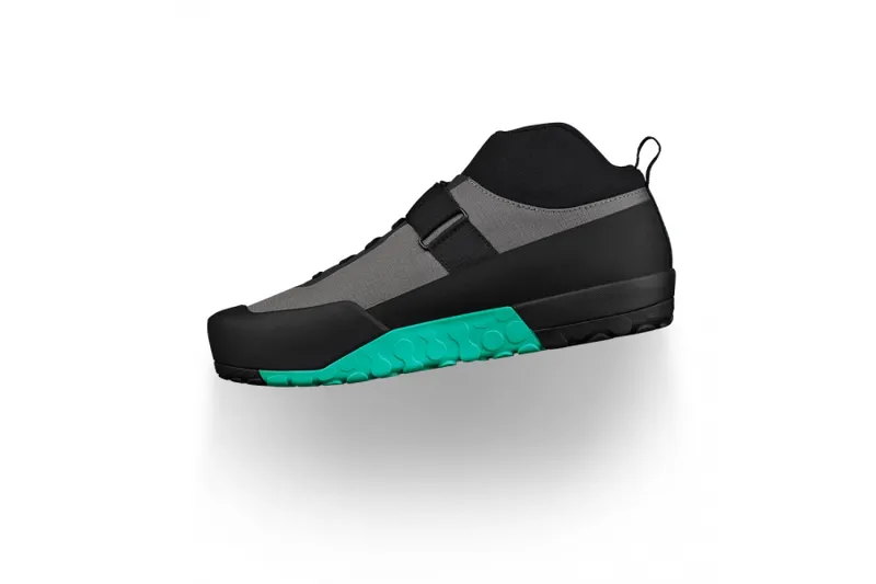 Fizik Gravita Tensor Flat MTB Shoes - Grey/Aqua-1