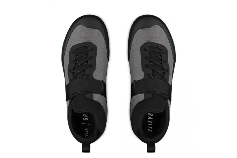 Fizik Gravita Tensor Flat MTB Shoes - Grey/Aqua-2
