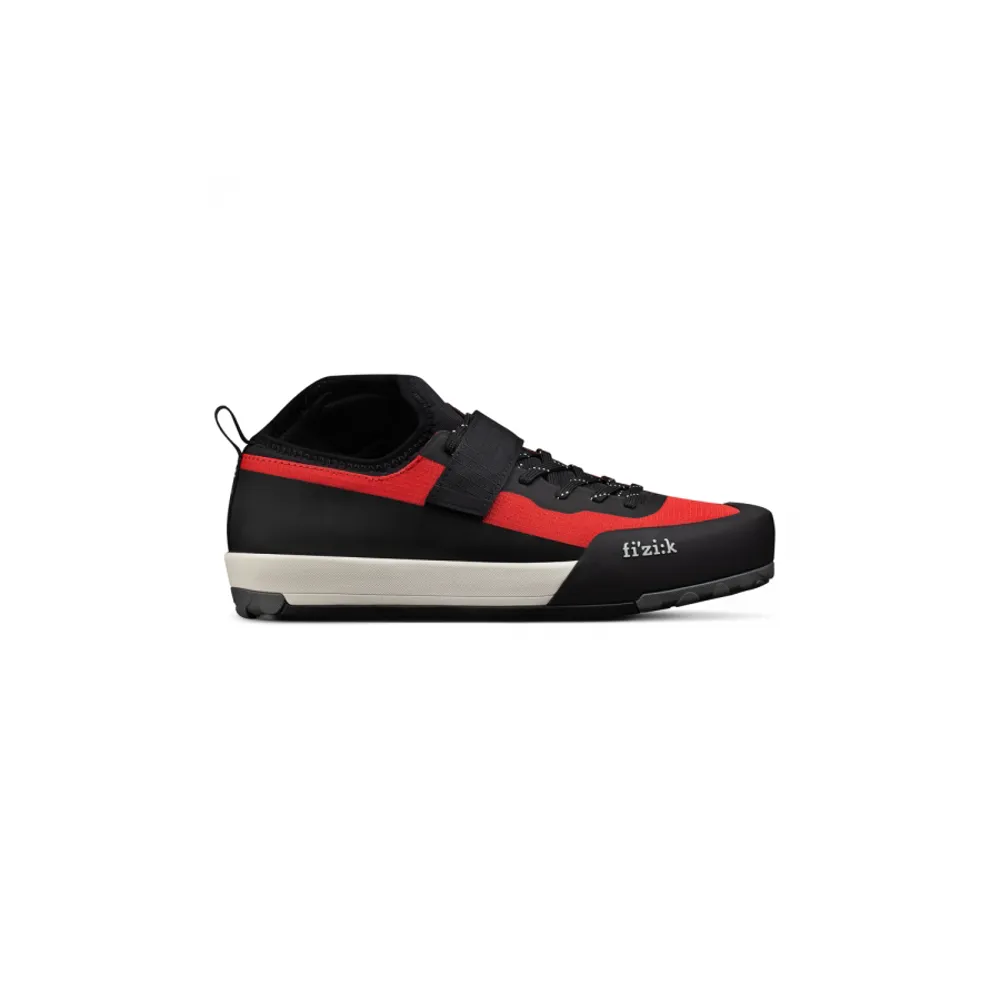 uPRISE Bikes Fizik Gravita Tensor Flat MTB Shoes - Red/Black | Price match, 365 day return s, 18-Month Warranty, Finance Available & Free UK Delivery