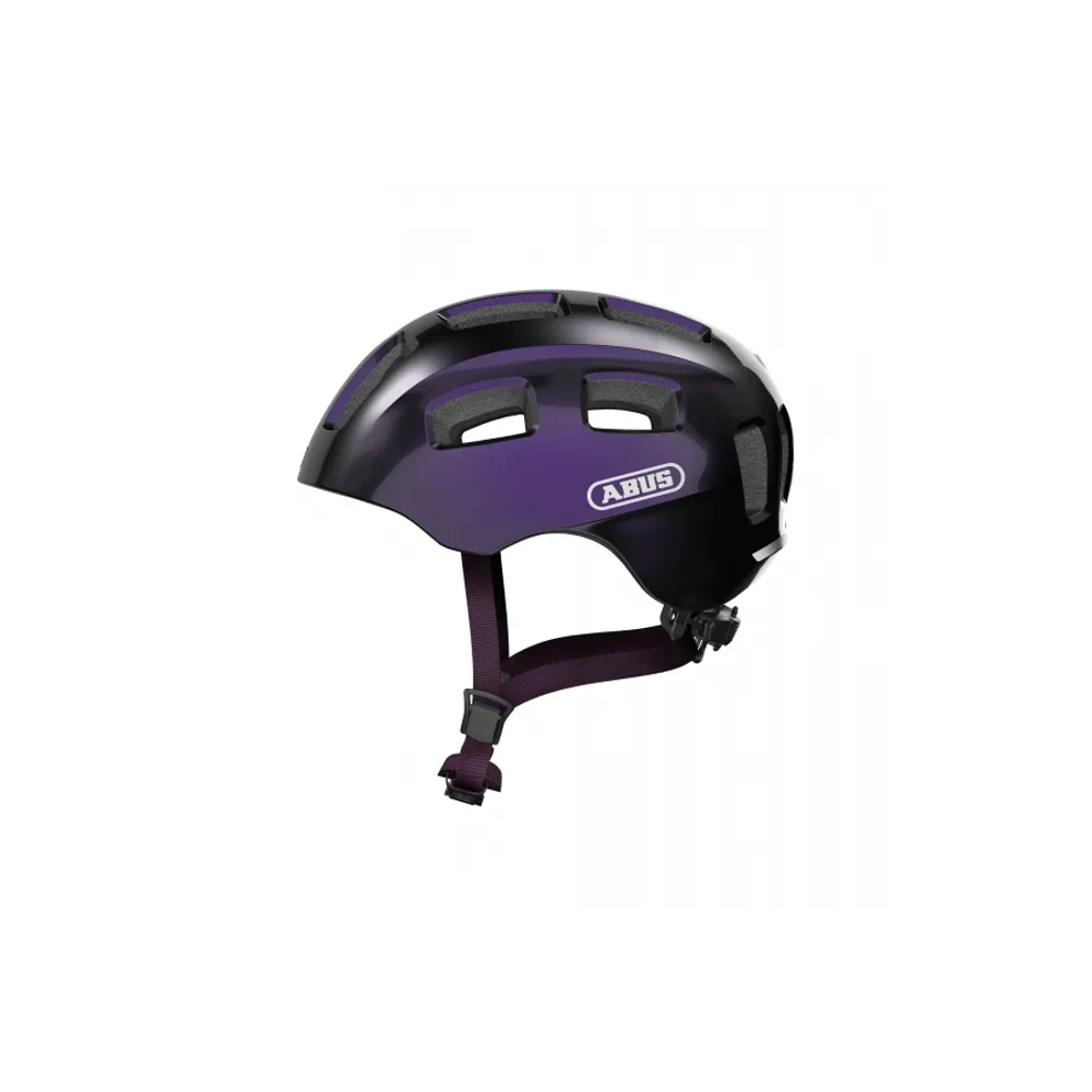 uPRISE Bikes Abus Youn-I 2.0 Junior Helmet - Black Violet | Price match, 365 day return s, 18-Month Warranty, Finance Available & Free UK Delivery