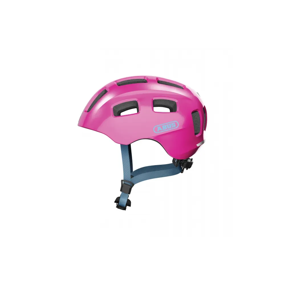 uPRISE Bikes Abus Youn-I 2.0 Junior Helmet - Pink | Price match, 365 day return s, 18-Month Warranty, Finance Available & Free UK Delivery