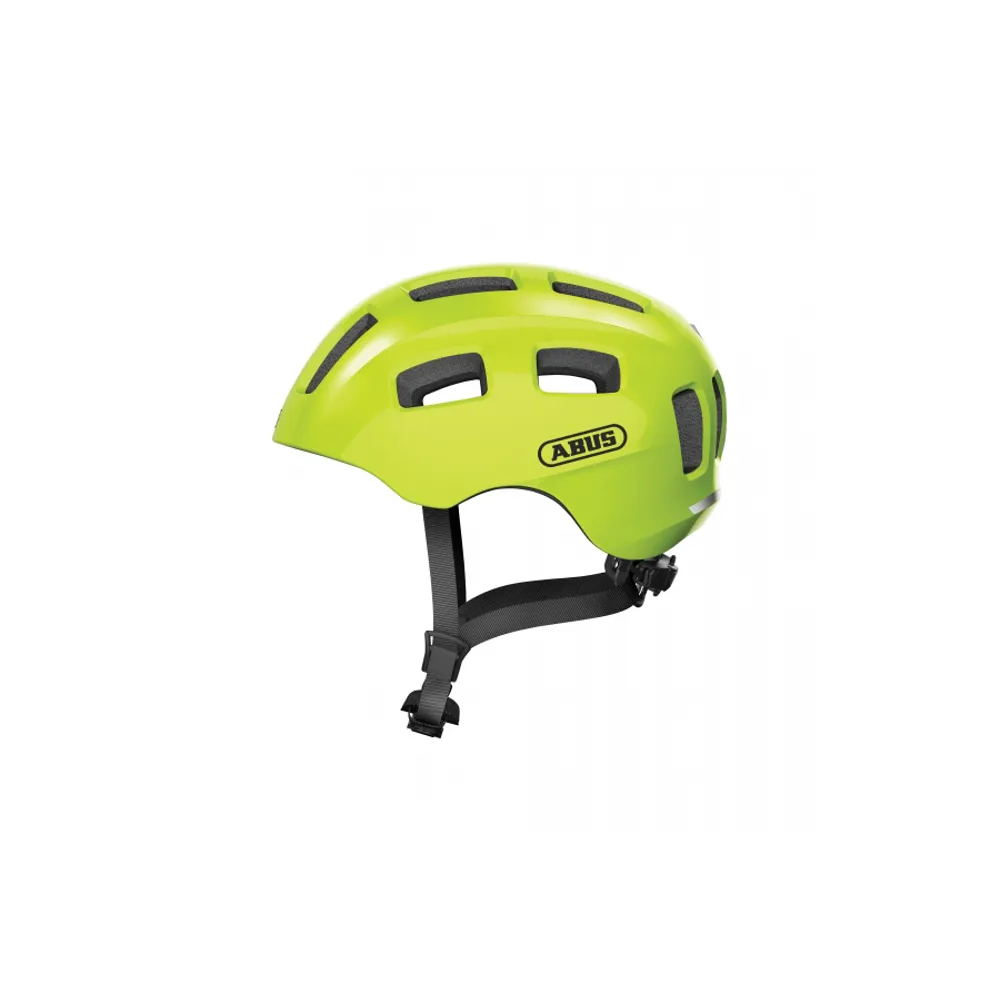 uPRISE Bikes Abus Youn-I 2.0 Junior Helmet - Yellow | Price match, 365 day return s, 18-Month Warranty, Finance Available & Free UK Delivery