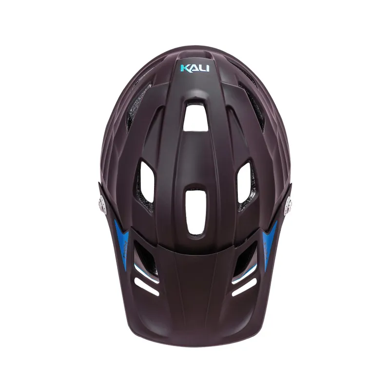 Kali LTD Maya 3.0 SLD MTB Helmet - Brown/Cyan-1