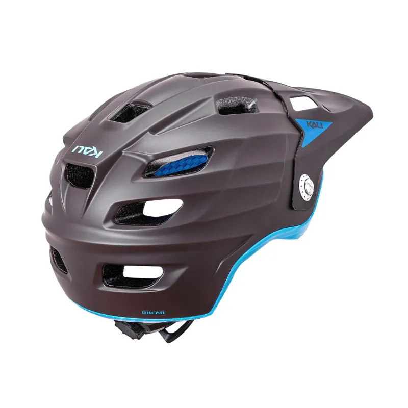 Kali LTD Maya 3.0 SLD MTB Helmet - Brown/Cyan-2
