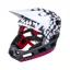Kali LTD DH Invader Glitch GLS Full Face Helmet - Black/White/Red