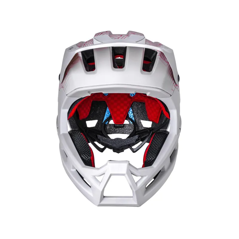 Kali LTD DH Invader Tread Full Face Helmet - Khaki/Malt-3