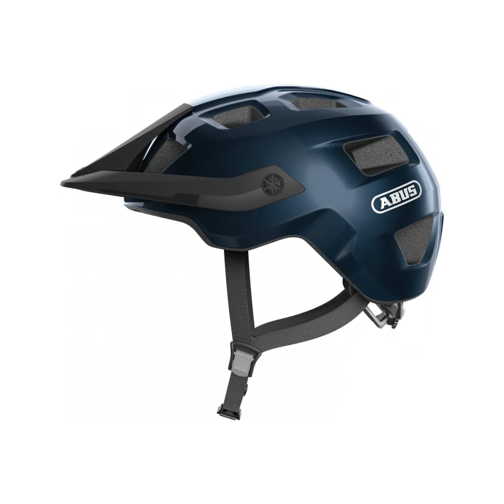 uPRISE Bikes Abus Motrip MTB Helmet - Blue | Price match, 365 day return s, 18-Month Warranty, Finance Available & Free UK Delivery