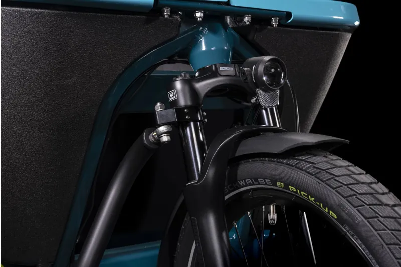 Cube Cargo Hybrid 500 Electric Cargo Bike - Blue-6