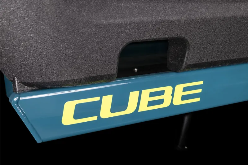 Cube Cargo Hybrid 500 Electric Cargo Bike - Blue-4