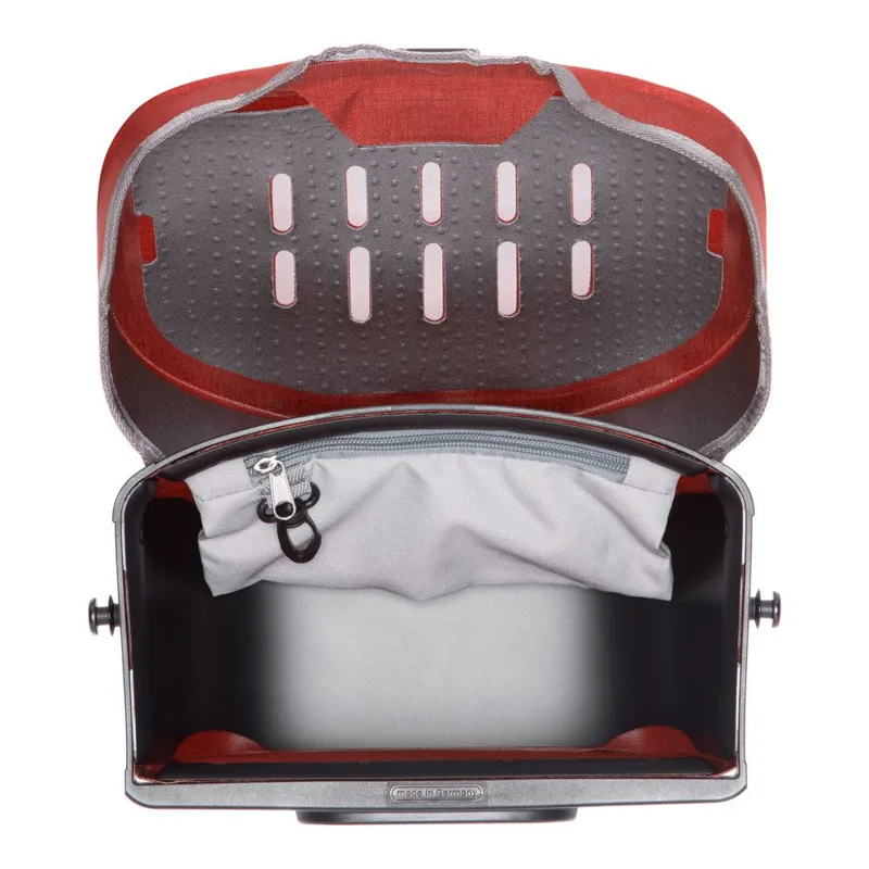 Ortlieb Ultimate Six Plus Handlebar Bag - 5 Litre - Salsa/Dark Chili-2