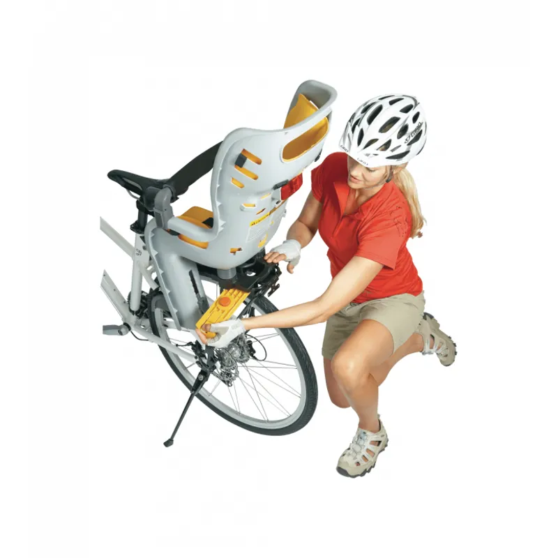 Topeak Babyseat II MTX 2.0 Rack/Childseat For Disc Brakes -Grey/Yellow-7
