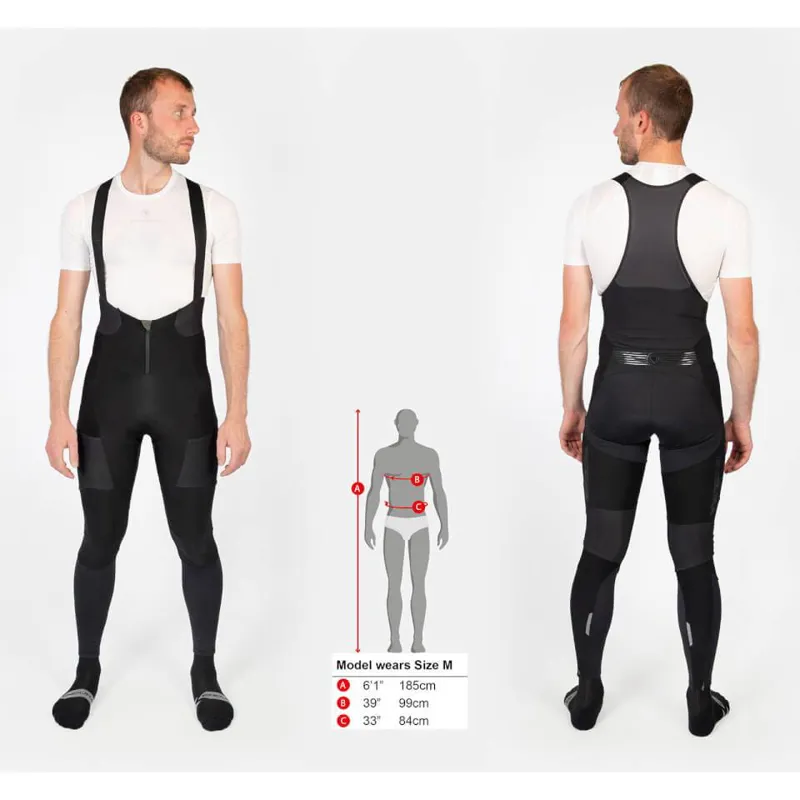 Endura GV500 Thermal Bib Tights - Black-7
