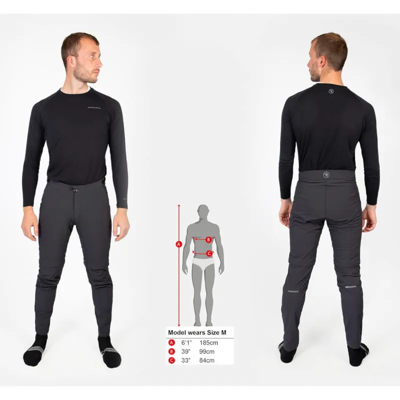 Endura GV500 Zip-Off Men's MTB Trouser - Black-7