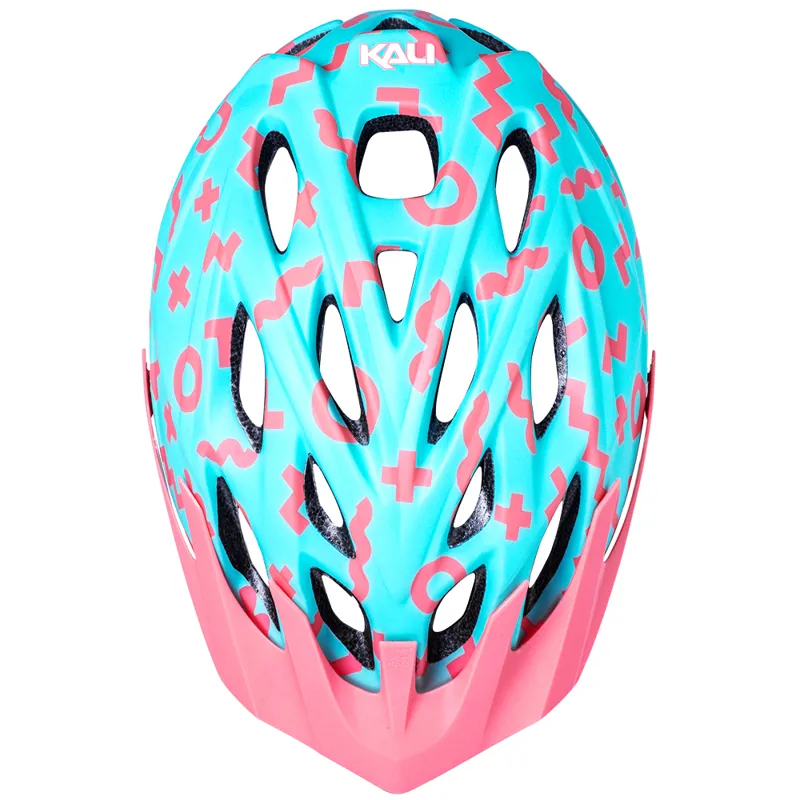Kali Chakra Youth Plus MTB Helmet - 52-57cm - Zwiggles Mat Seafoam-1
