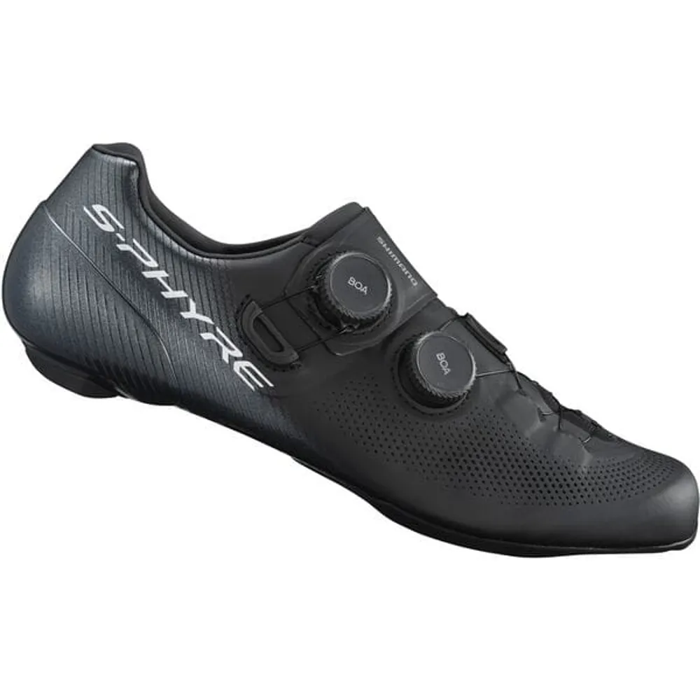 uPRISE Bikes Shimano S-PHYRE RC903 Men's Road Shoes - Black | Price match, 365 day return s, 18-Month Warranty, Finance Available & Free UK Delivery
