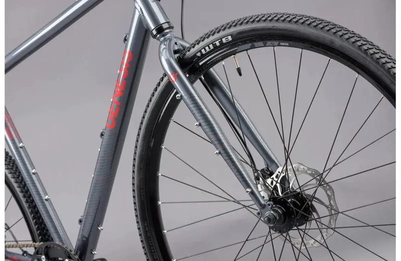 Genesis Flyer Single Speed Road Bike - Grey-9