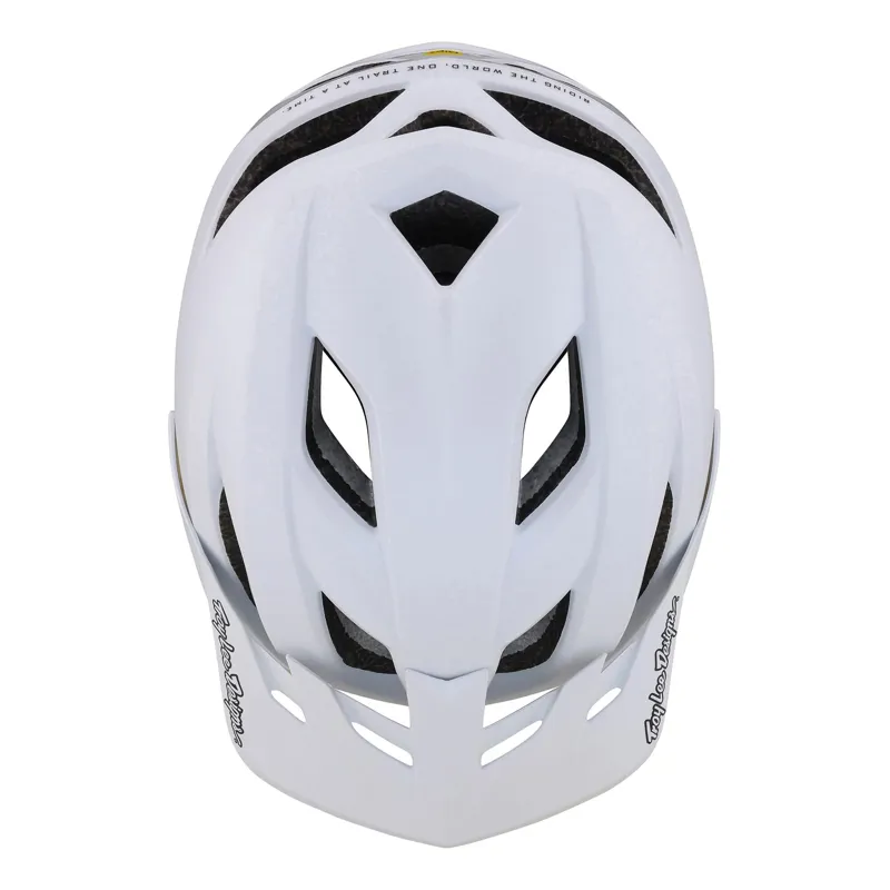 Troy Lee Designs Flowline SE MIPS MTB Helmet - Stealth White-3