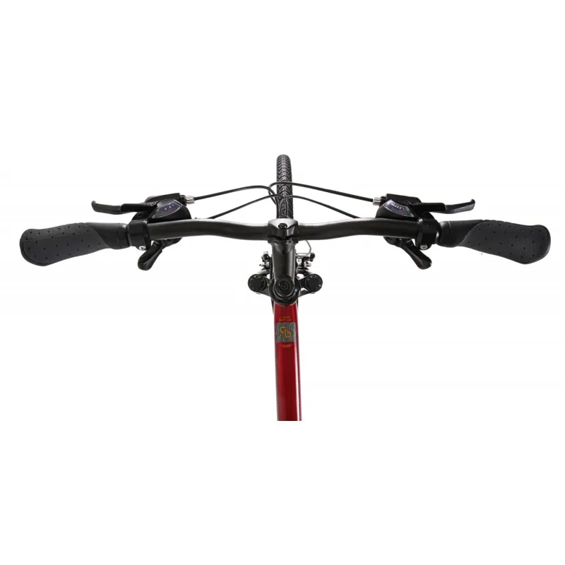 Claud Butler Explorer 2.0 Hybrid Bike - Red-7