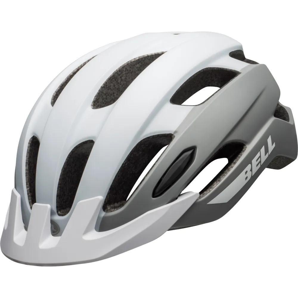 uPRISE Bikes Bell Trace MTB Cycling Helmet - Matte White/Silver | Price match, 365 day return s, 18-Month Warranty, Finance Available & Free UK Delivery
