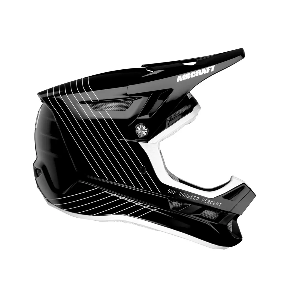 uPRISE Bikes 100 Percent Aircraft Composite Full Face Helmet - Silo | Price match, 365 day return s, 18-Month Warranty, Finance Available & Free UK Delivery