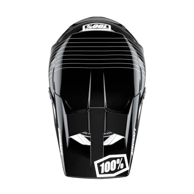 100 Percent Aircraft Composite Full Face Helmet - Silo-4