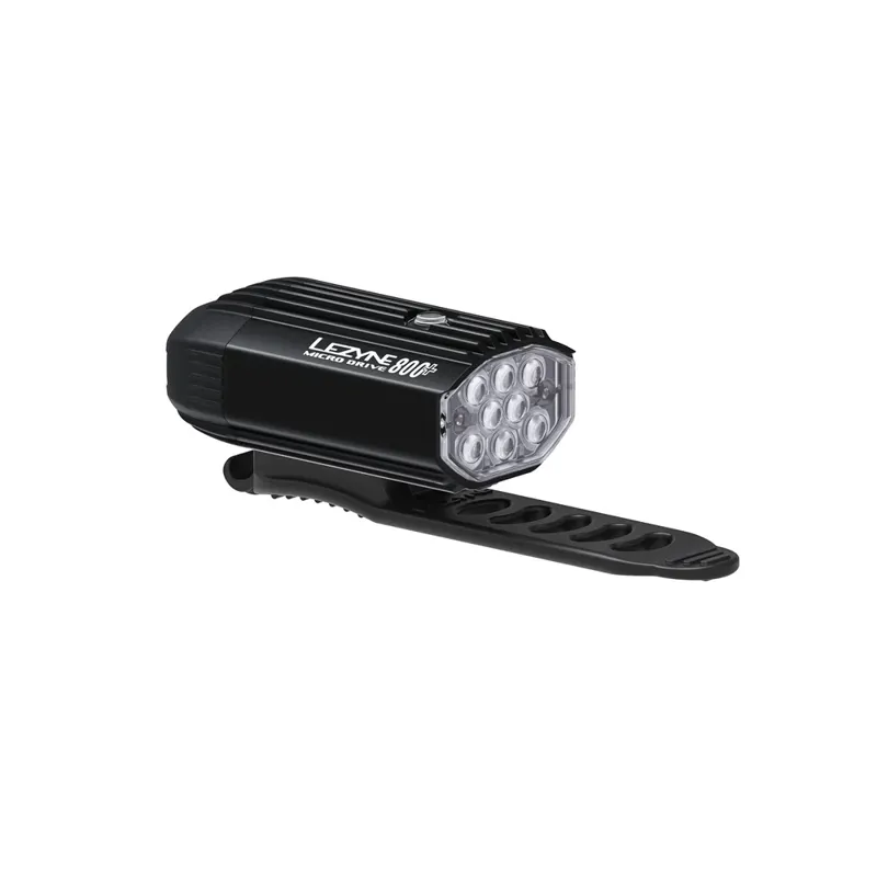 Lezyne Micro Drive 800+ Front Light - Satin Black-1