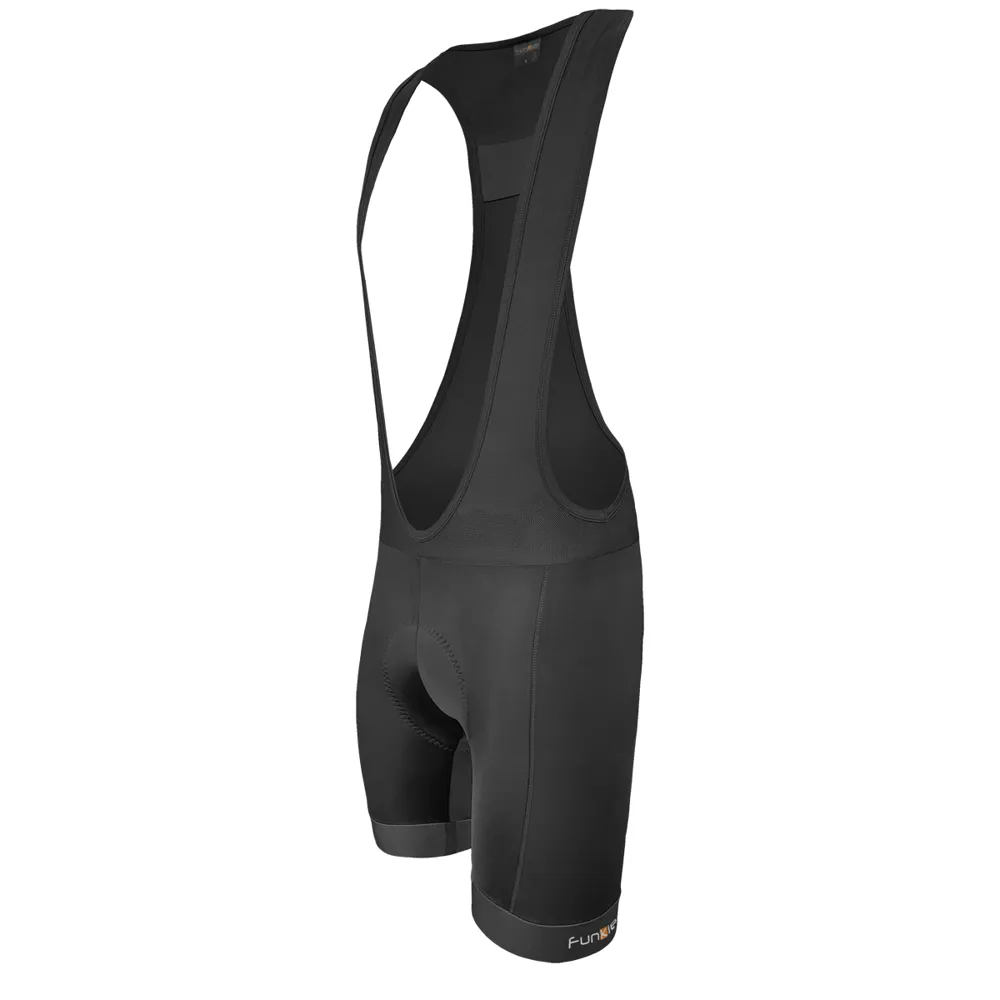 uPRISE Bikes Funkier Apex-Gel II 15-Panel Gel Bib Shorts - Black | Price match, 365 day return s, 18-Month Warranty, Finance Available & Free UK Delivery