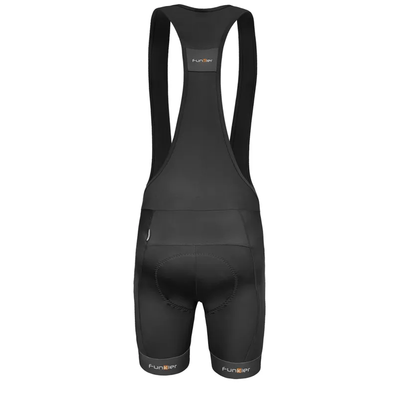 Funkier Apex-Gel II 15-Panel Gel Bib Shorts - Black-2