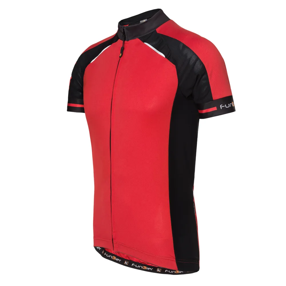 uPRISE Bikes Funkier Sabre Active Kids Short Sleeve Jersey - Red | Price match, 365 day return s, 18-Month Warranty, Finance Available & Free UK Delivery