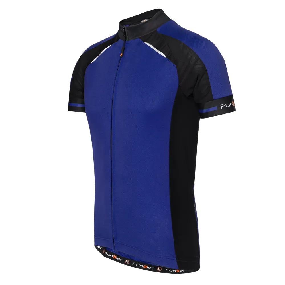uPRISE Bikes Funkier Sabre Active Kids Short Sleeve Jersey - Blue | Price match, 365 day return s, 18-Month Warranty, Finance Available & Free UK Delivery