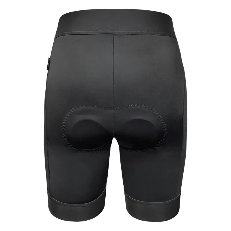Funkier Ridesse II 8 Panel Womens Lycra Shorts - Black-2