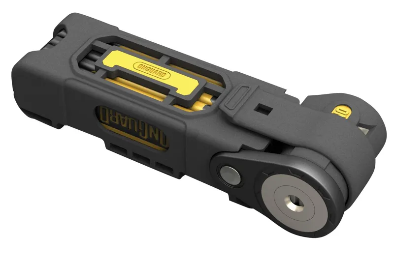 OnGuard K9 Heavy Duty Link Plate Folding Lock - Black-1