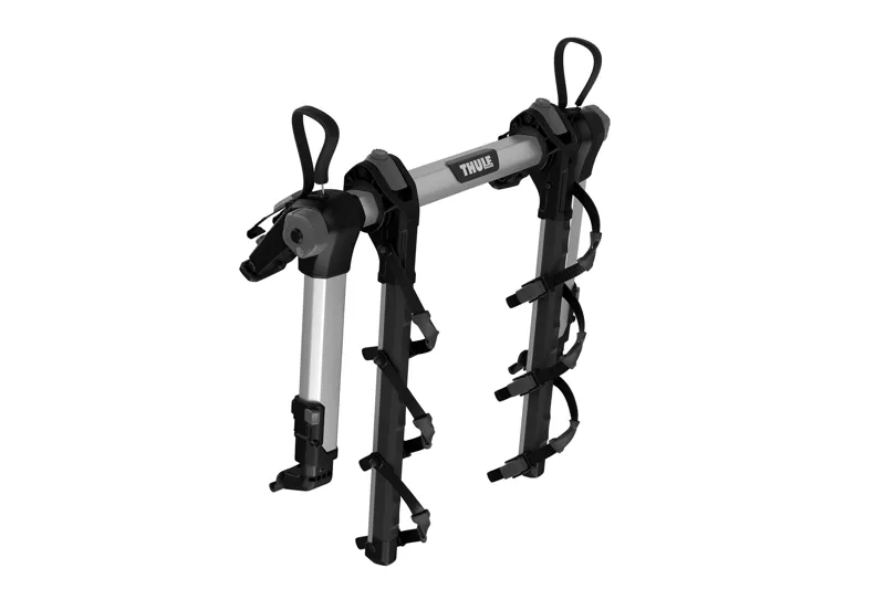 Thule OutWay Hanging 3-Bike Boot Fit Car Cycle Carrier - Black/Silver-2
