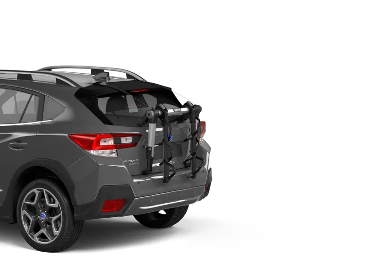 Thule OutWay Hanging 3-Bike Boot Fit Car Cycle Carrier - Black/Silver-3