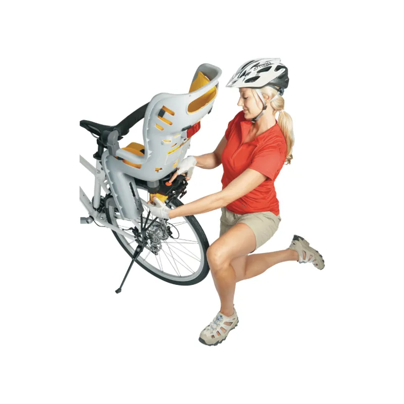 Topeak Babyseat II MTX 2.0 Rack/Childseat For Disc Brakes -Grey/Yellow-8