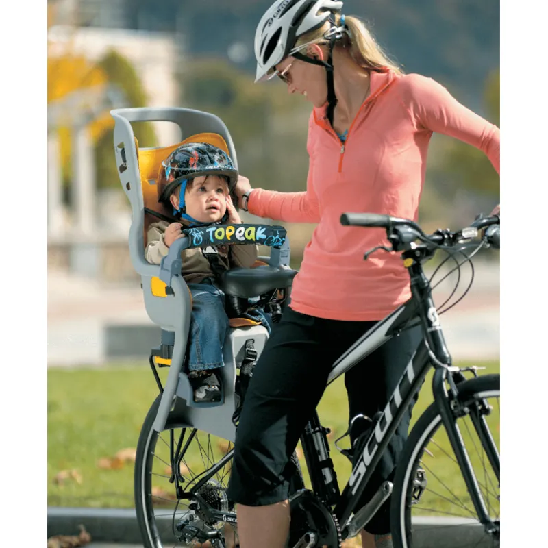 Topeak Babyseat II MTX 2.0 Rack/Childseat - Grey/Yellow Non Disc-8