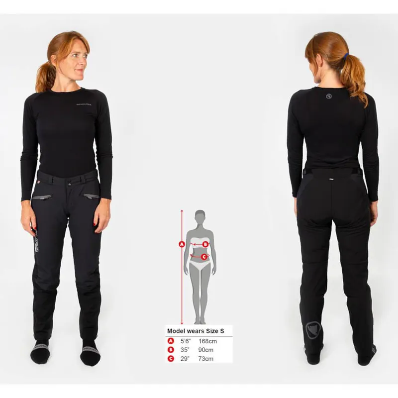 Endura MT500 Freezing Point Women's Trouser - Black-8