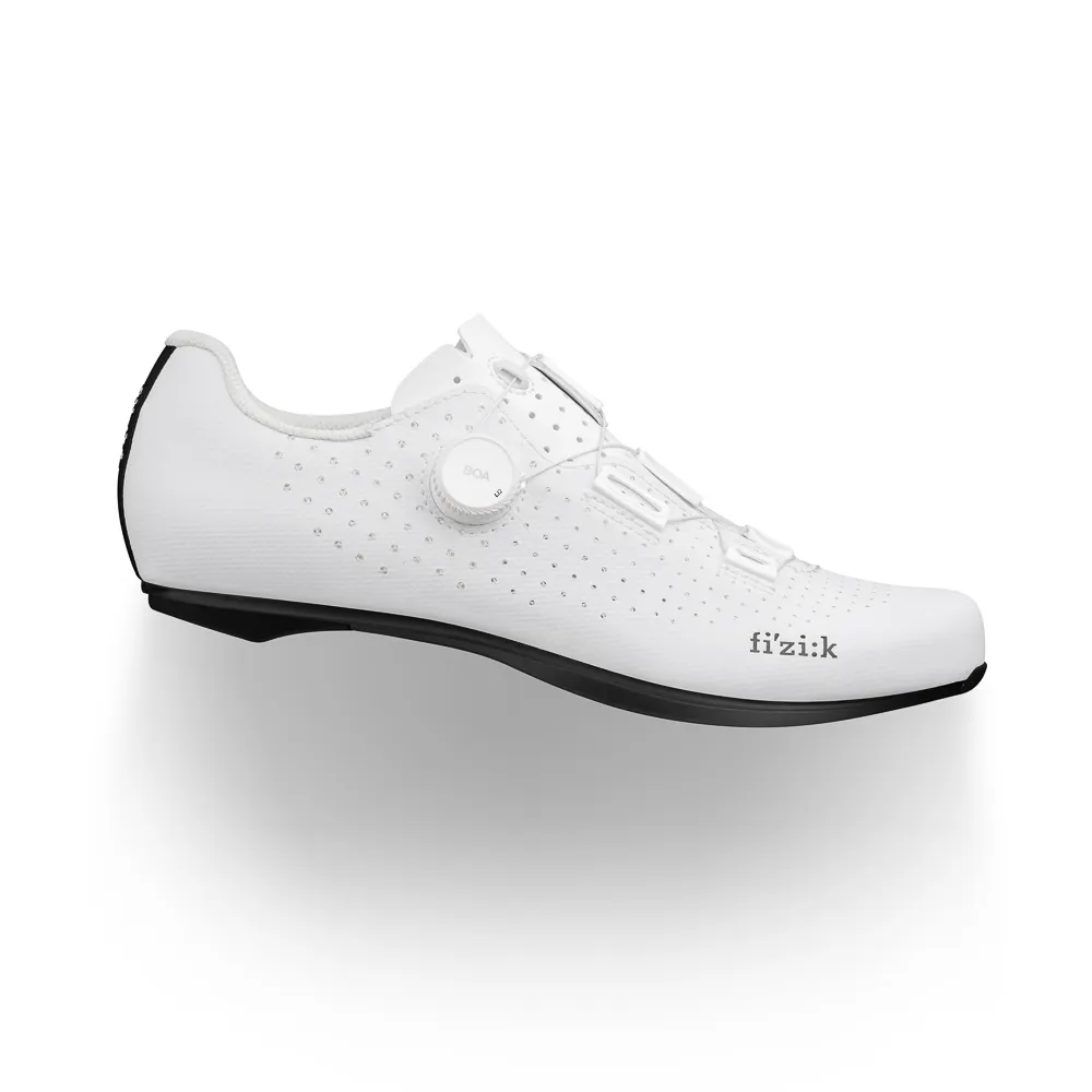 uPRISE Bikes Fizik Tempo Decos Road Cycling Shoes - White | Price match, 365 day return s, 18-Month Warranty, Finance Available & Free UK Delivery