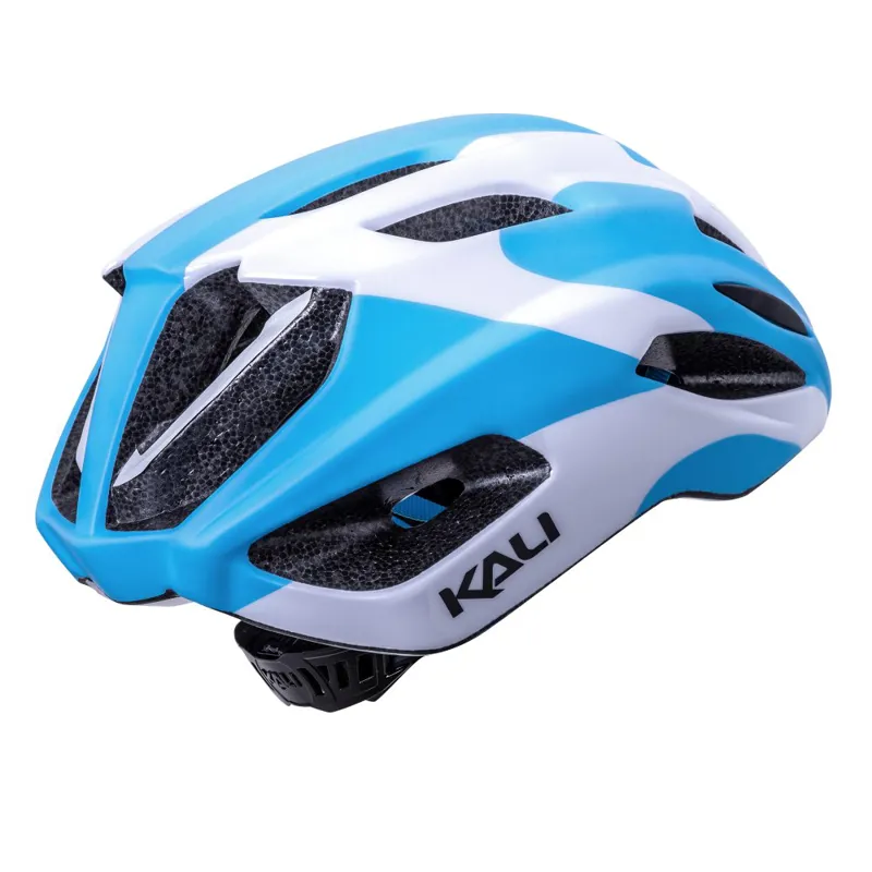 Kali Prime 2.0 Road Bike Helmet - Race Gloss Blue/White-2