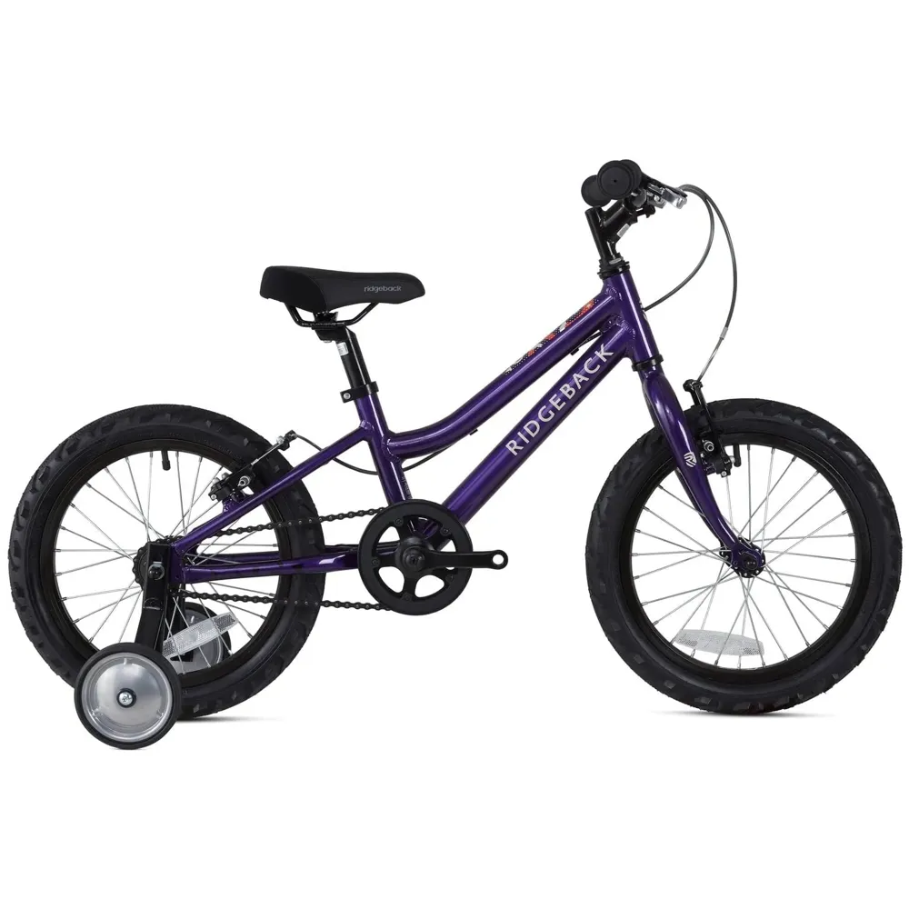 uPRISE Bikes Ridgeback Melody 16 Inch 2025 Kids Bike - Purple | Price match, 365 day return s, 18-Month Warranty, Finance Available & Free UK Delivery