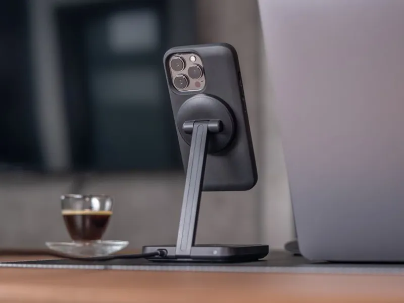 Quad Lock MAG Dual Desktop Wireless Charger - Black-8