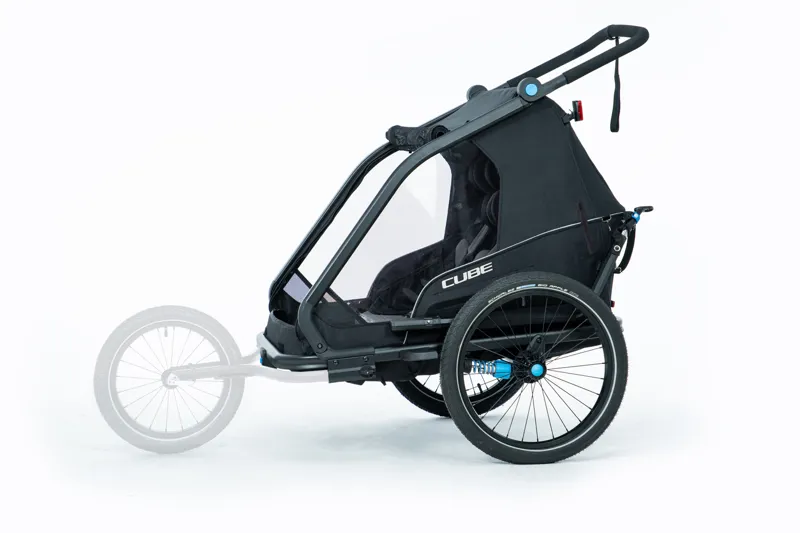 Cube Kids Trailer Double CMPT - Black-8