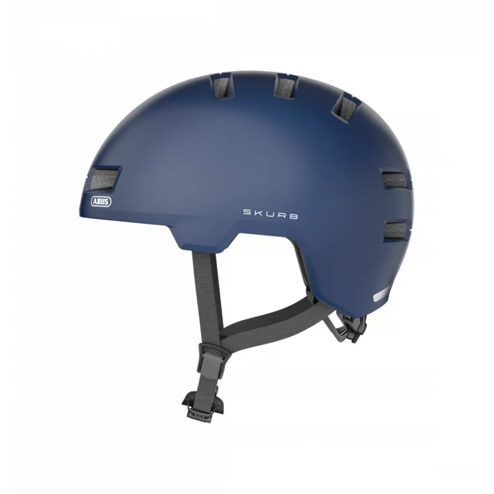 uPRISE Bikes Abus Skurb BMX Helmet - Blue | Price match, 365 day return s, 18-Month Warranty, Finance Available & Free UK Delivery