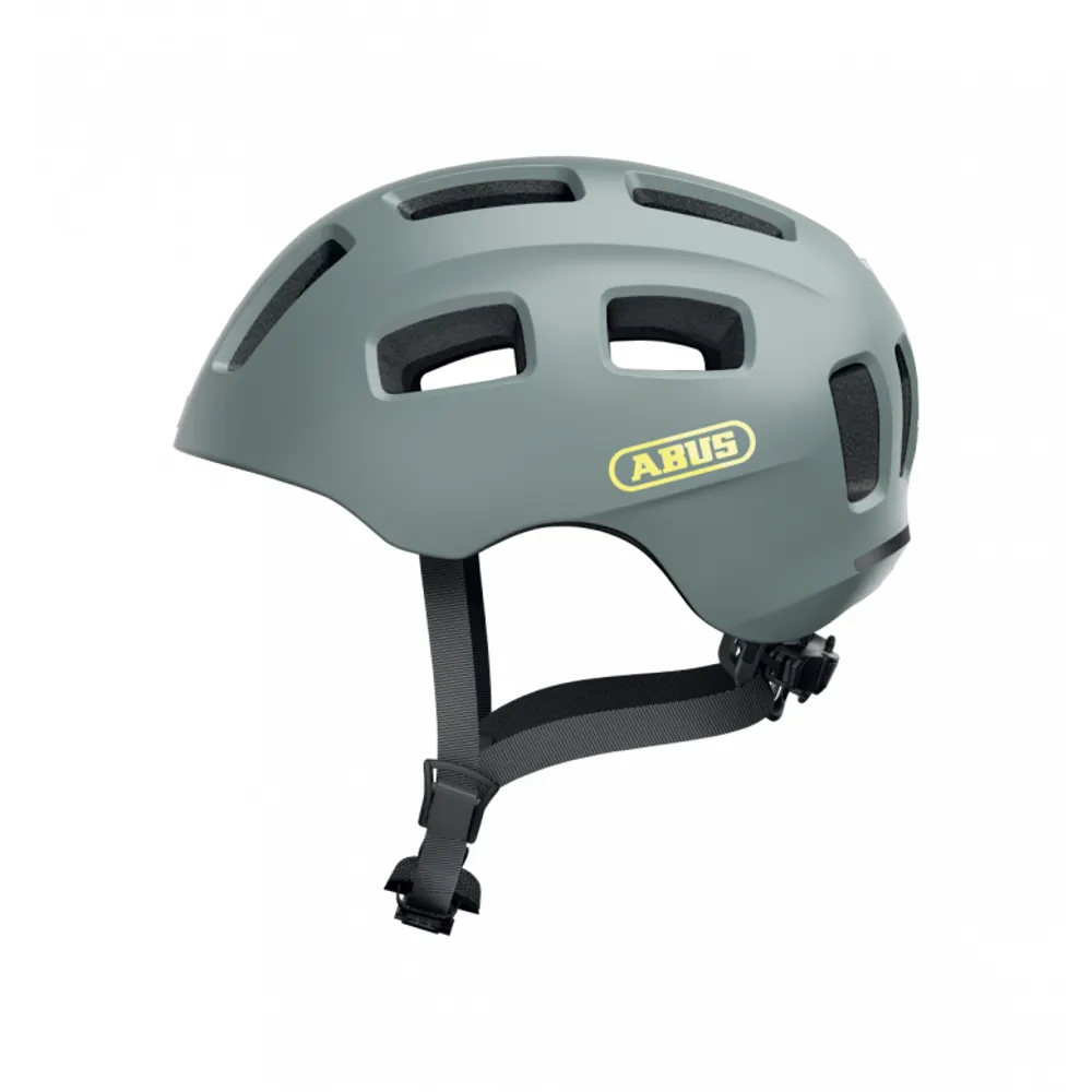 uPRISE Bikes Abus Youn-I 2.0 Junior Helmet - Grey | Price match, 365 day return s, 18-Month Warranty, Finance Available & Free UK Delivery