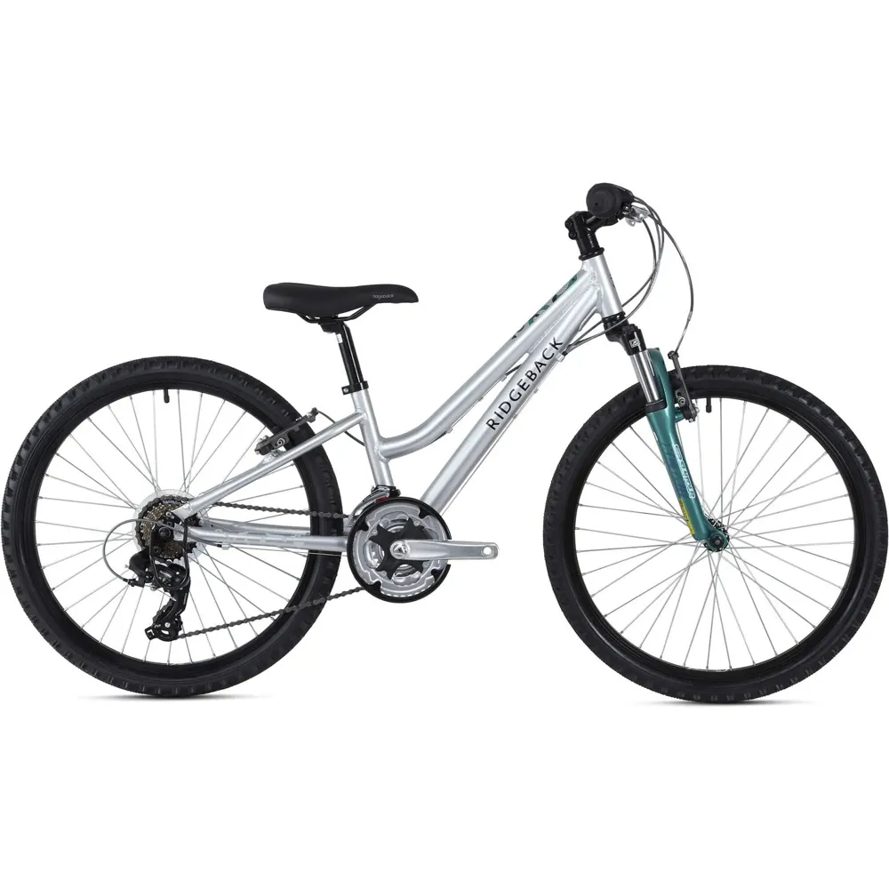 uPRISE Bikes Ridgeback Destiny 24 Inch 2025 Kids Bike -  Silver | Price match, 365 day return s, 18-Month Warranty, Finance Available & Free UK Delivery