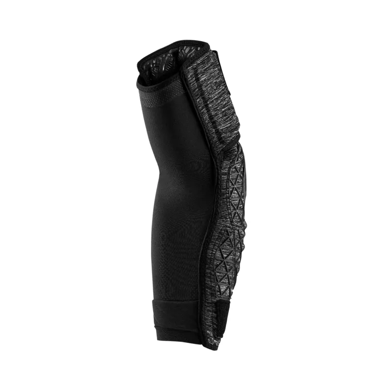 100 Percent Surpass Elbow Guards - Grey Heather/Black-1